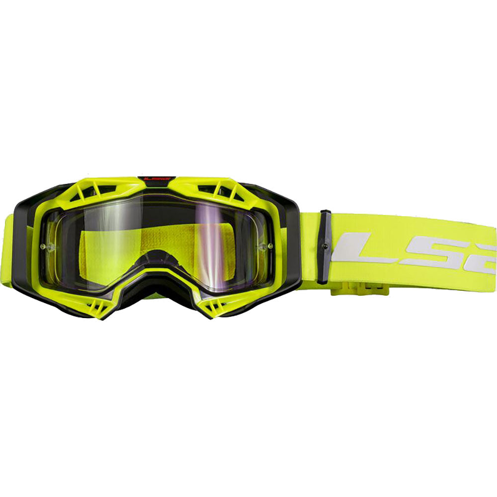 Akiniai LS2 AURA ENDURO SERIES GOGGLE Black H-V Yellow/Clear Visor