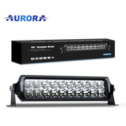 Aurora universalus LED žibintas 10'' Double Row Screwless Offroad