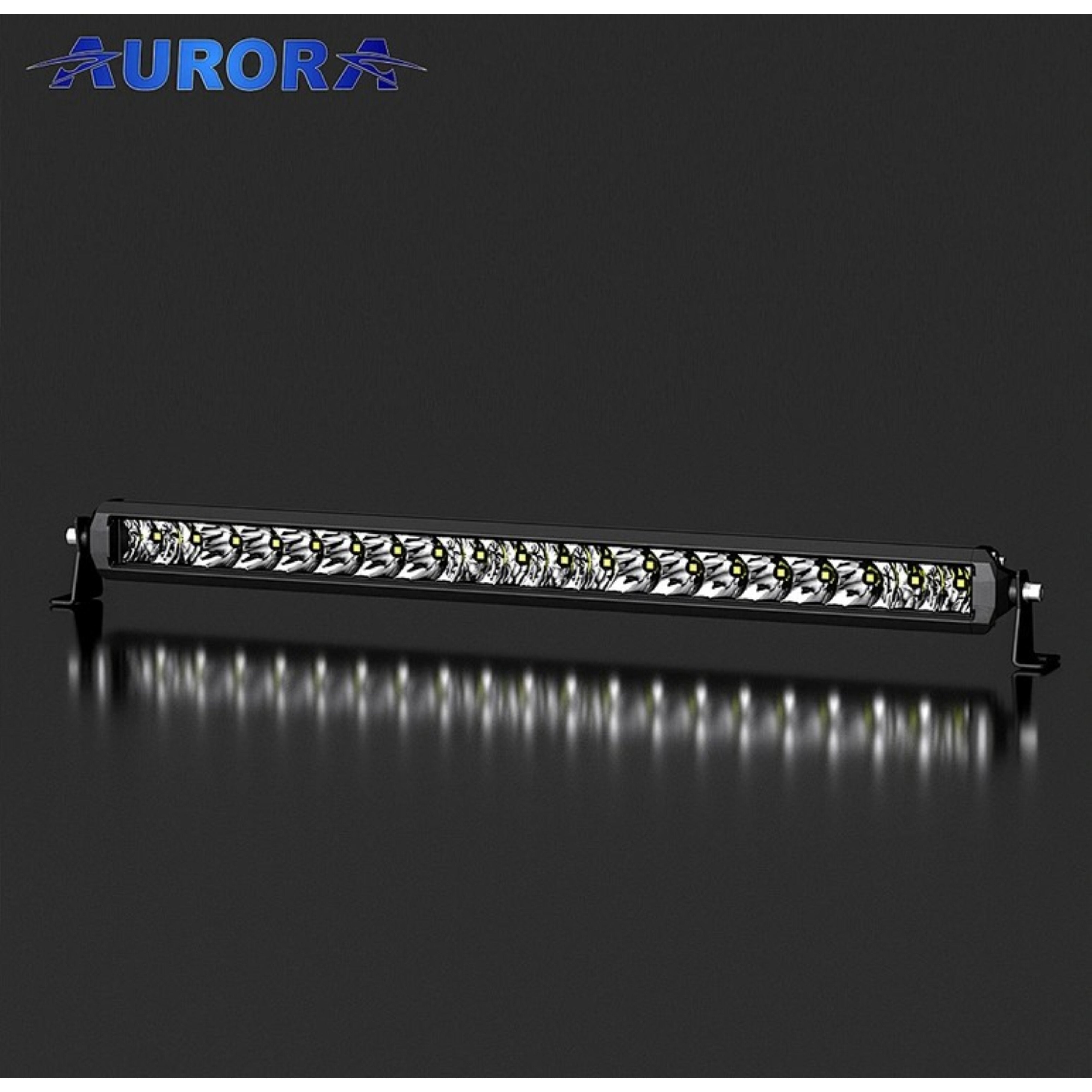 Aurora universalus LED žibintas 6" 30W Single Row Screwless