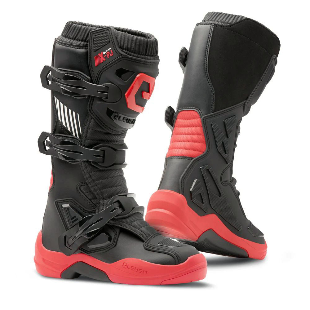 Eleveit X Peak Junior Boots Black Red