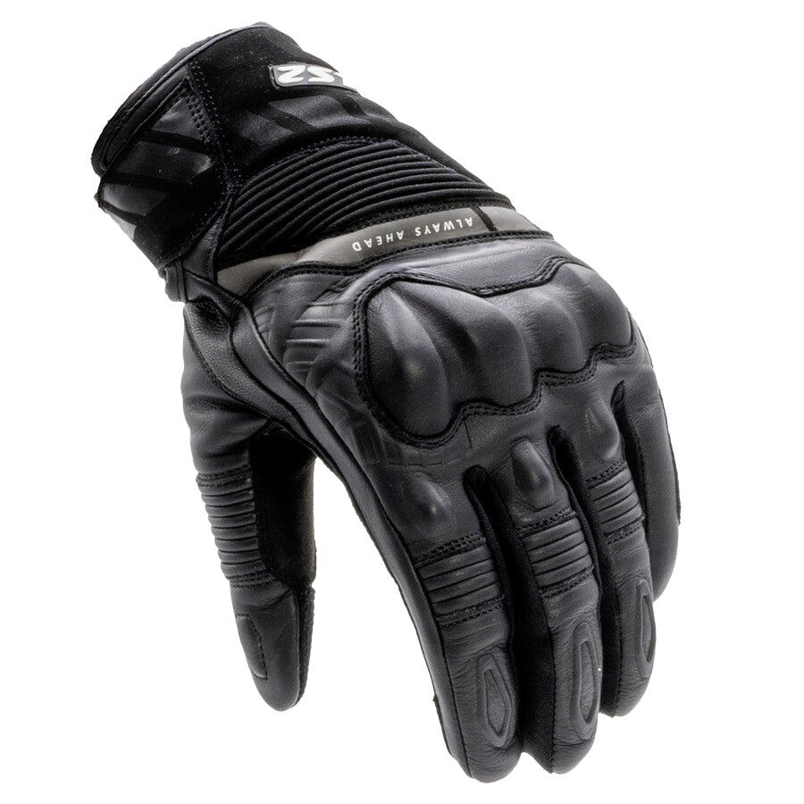 LS2 Octane Vyriškos Neperšlampamos Moto Pirštinės - Black