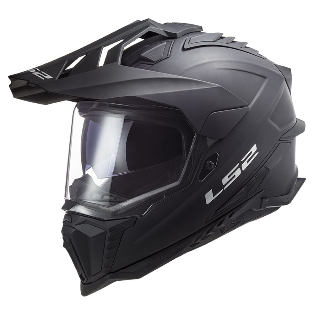 LS2 MX701 EXPLORER ŠALMAS - SOLID Matt Black