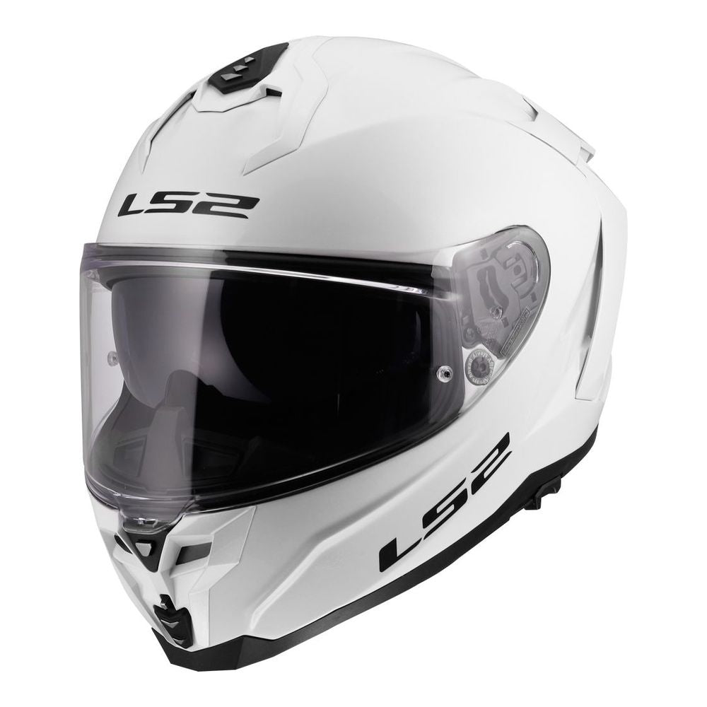 LS2 FF817 CHALLENGER 2 SOLID Helmet Gloss White