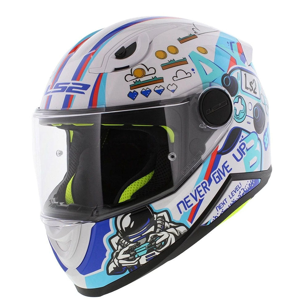 LS2 FF812 KID NEXT LEVEL helmet White