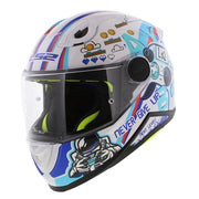 LS2 FF812 KID NEXT LEVEL helmet White