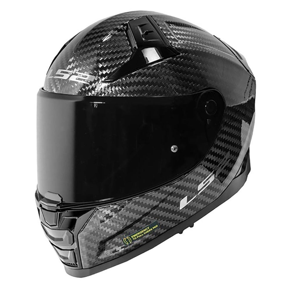 LS2 FF811 VECTOR II ŠALMAS - Carbon Gloss