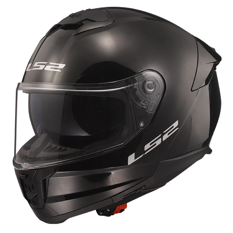 LS2 FF808 STREAM 2 Solid helmet Gloss Black