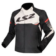 LS2 APEX Man Moto Striukė - Black White Red