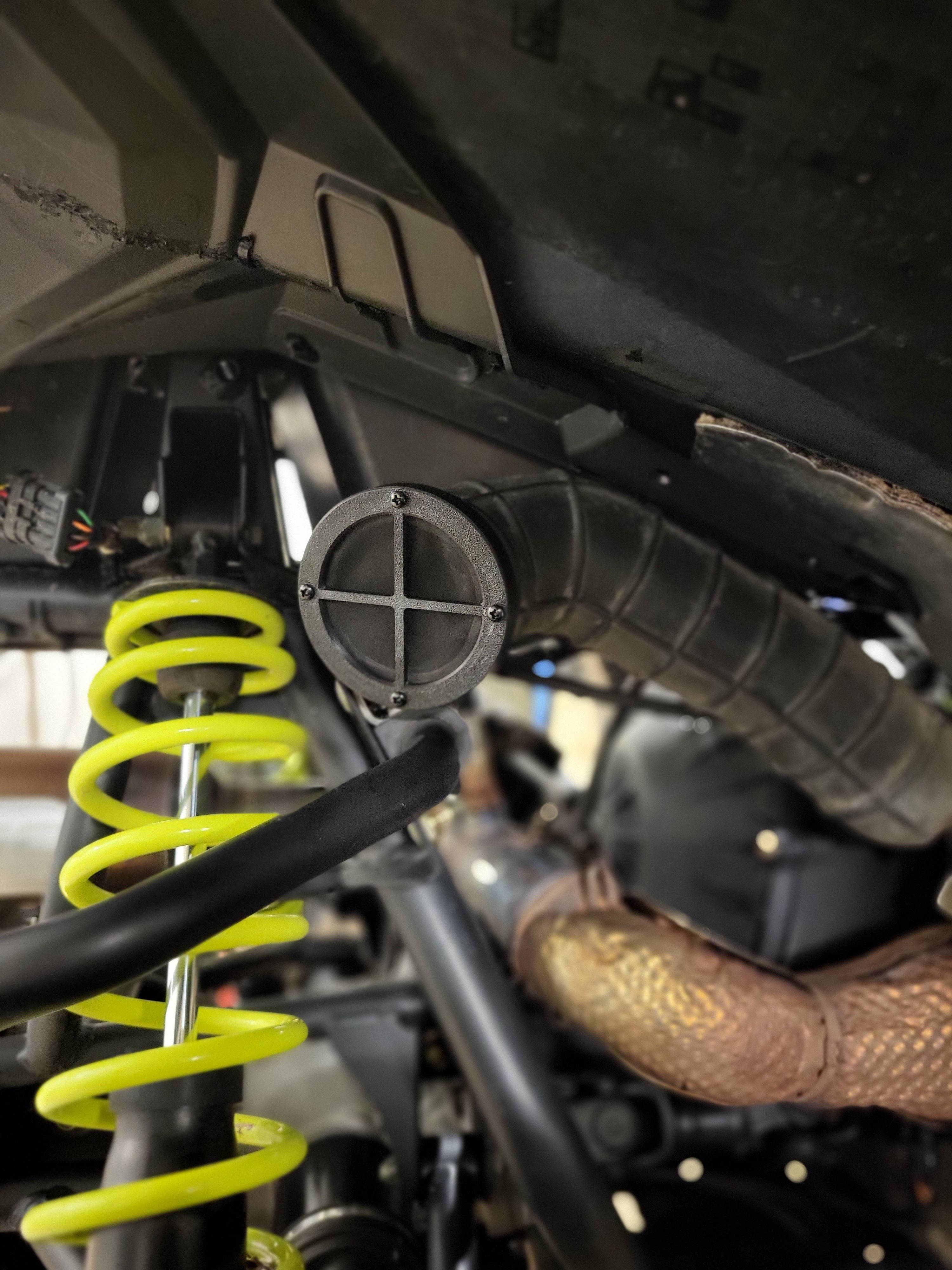 CVT išleidimo dangtelis: POLARIS SCRAMBLER