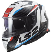 LS2 FF800 STORM II ŠALMAS - RACER Red Blue