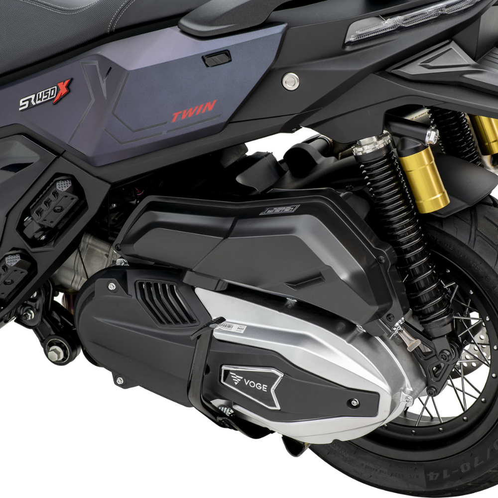 Motoroleris Voge SR450X Purple