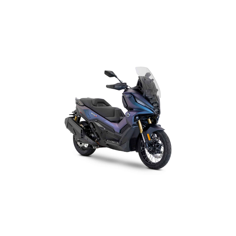 Motoroleris Voge SR450X Purple