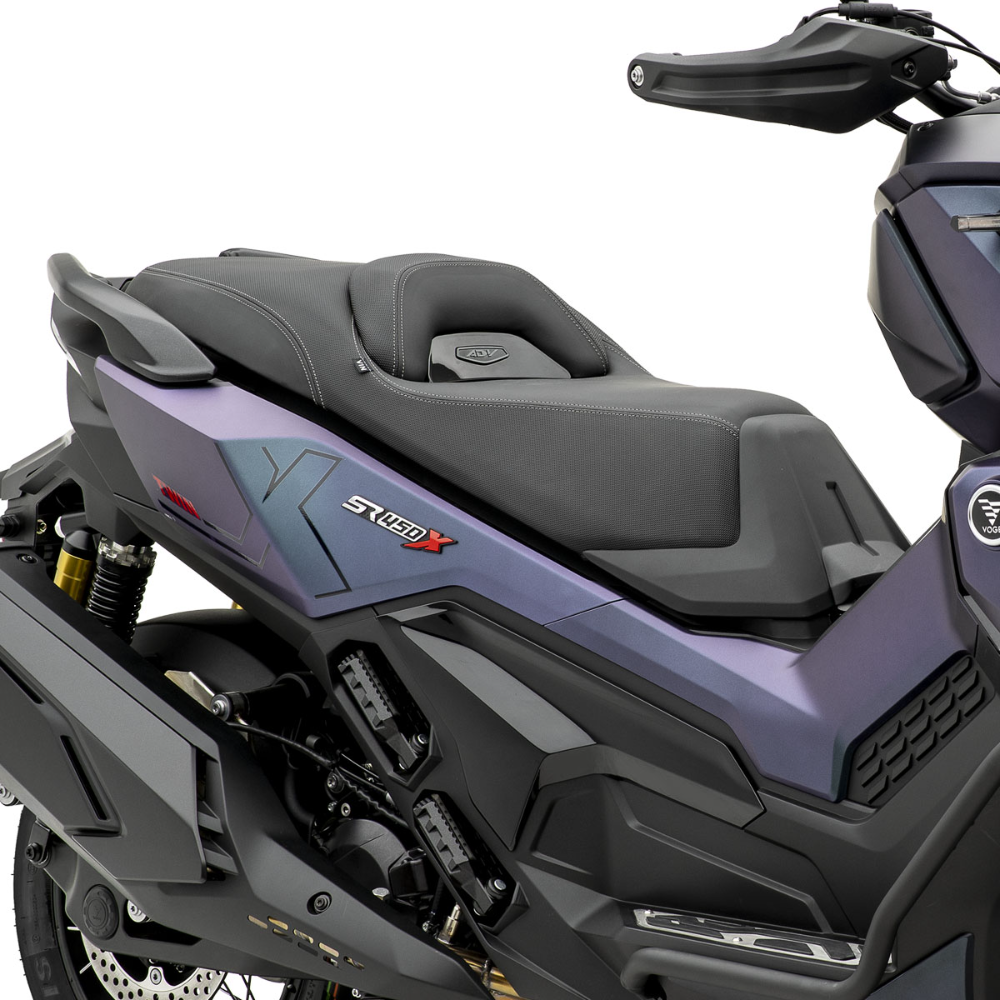 Motoroleris Voge SR450X Purple