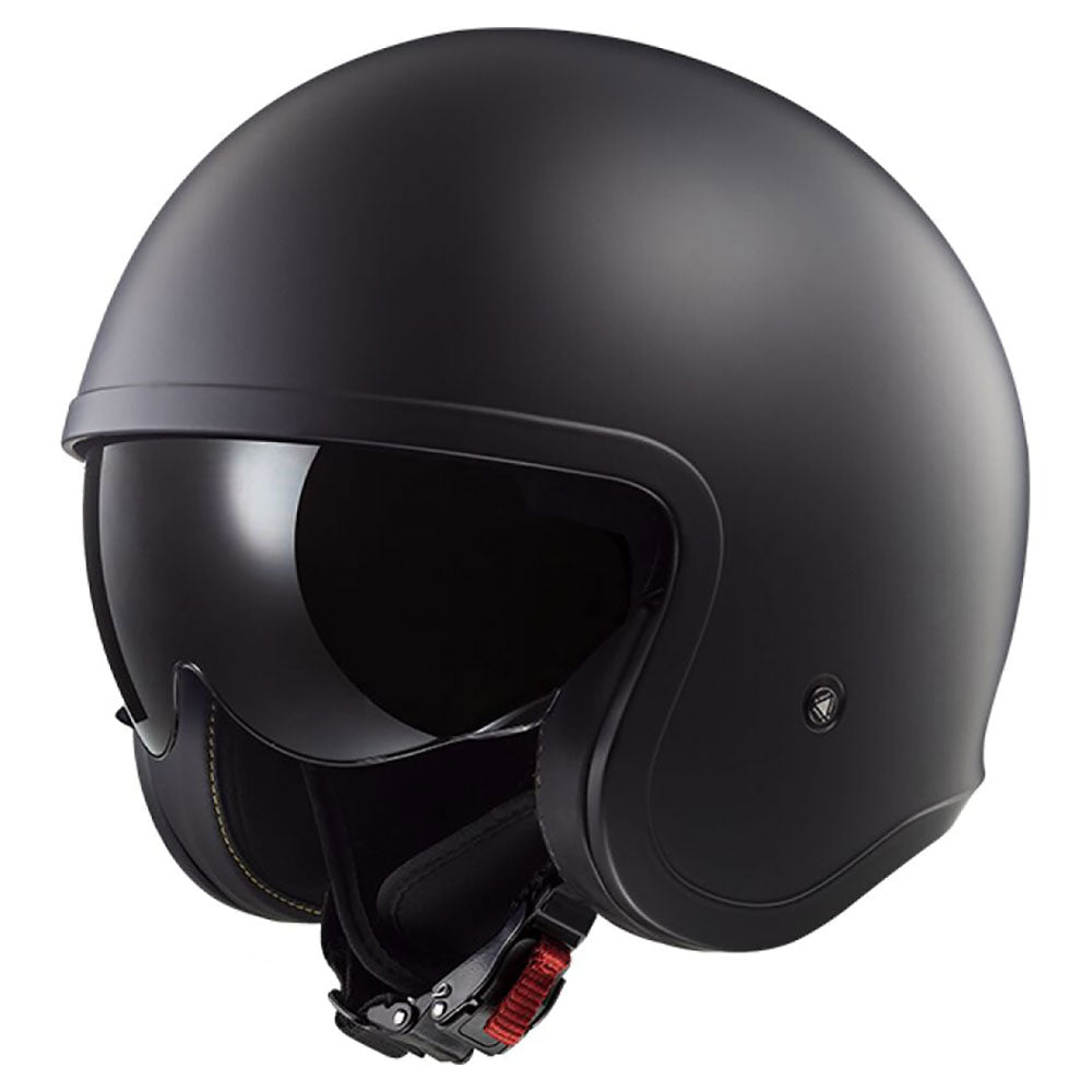 LS2 OF599 SPITFIRE II ŠALMAS - SOLID Matt Black