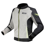 LS2 Airy Evo Lady Moto Striukė - Black Grey Yellow