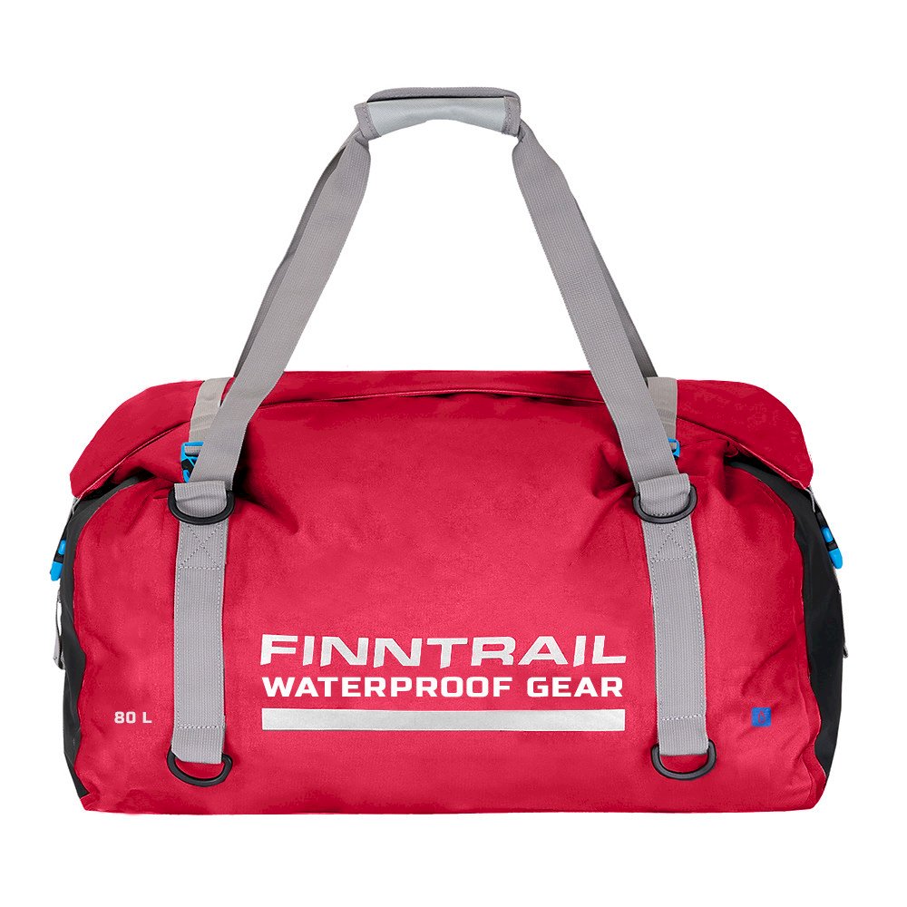 Krepšys Finntrail Bag BigRoll Red 80L