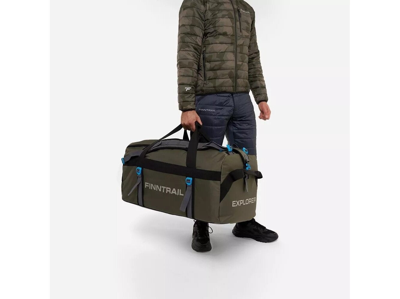 Krepšys Finntrail Bag Explorer Khaki 100L