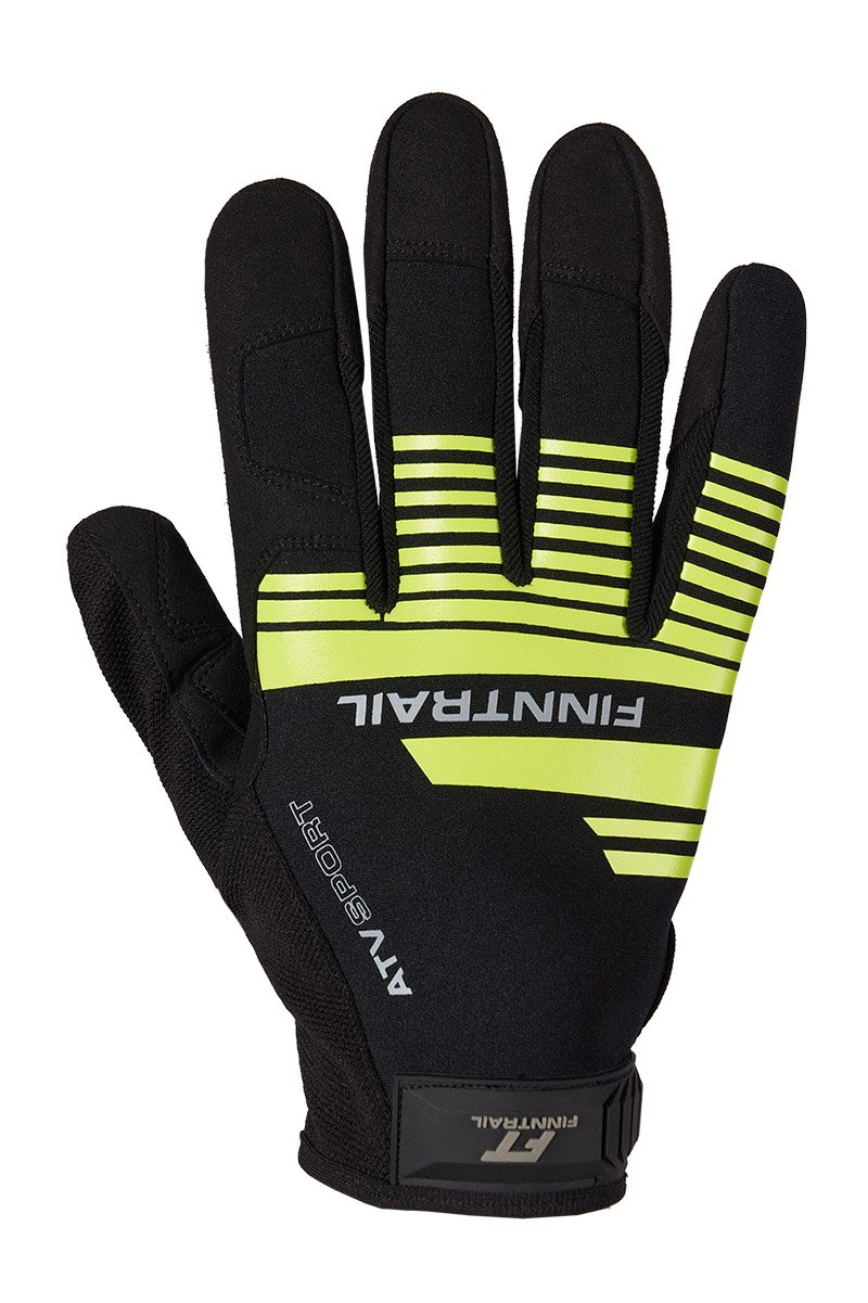 Pirštinės Finntrail Gloves Eagle GraphiteYellow