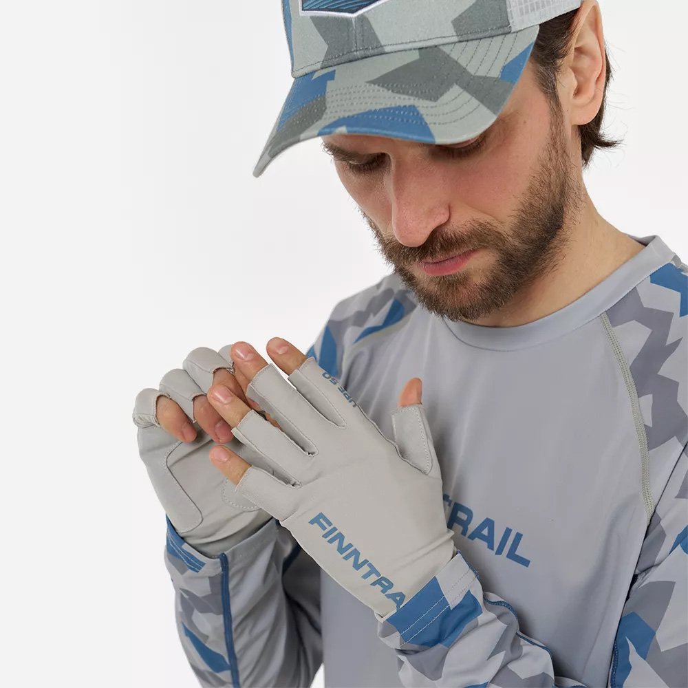 Pirštinės Finntrail Gloves Wave Grey