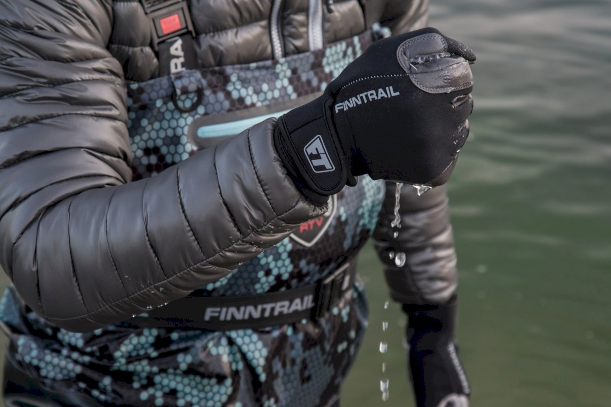 Pirštinės Finntrail Gloves NeoGuard Black