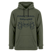 Džemperis Finntrail Hoody ATV Skull Khaki