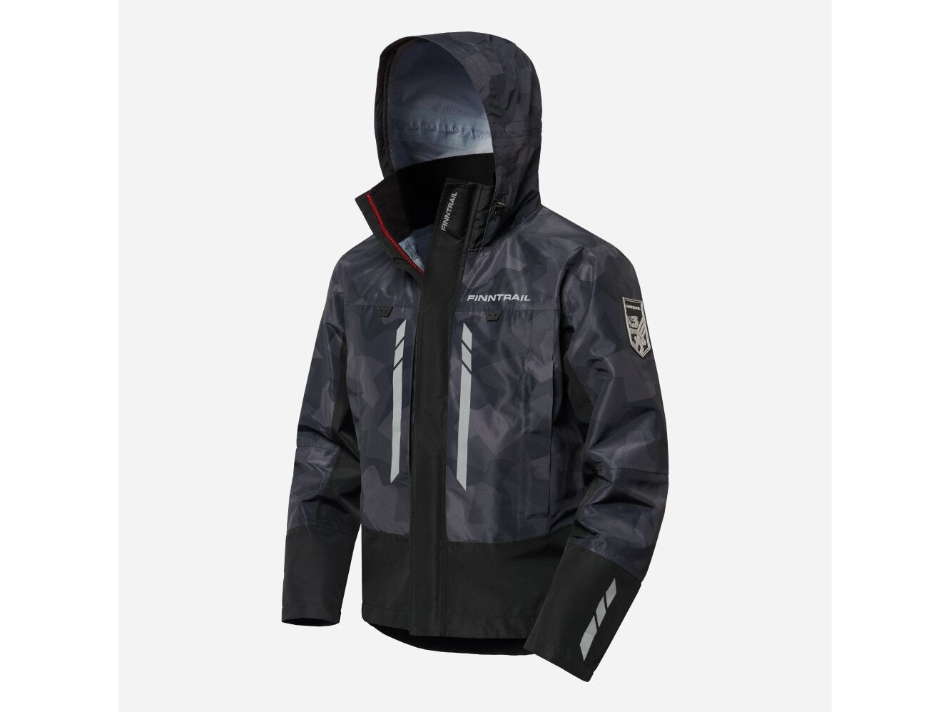 Striukė Finntrail Jacket GreenWood ShadowBlack