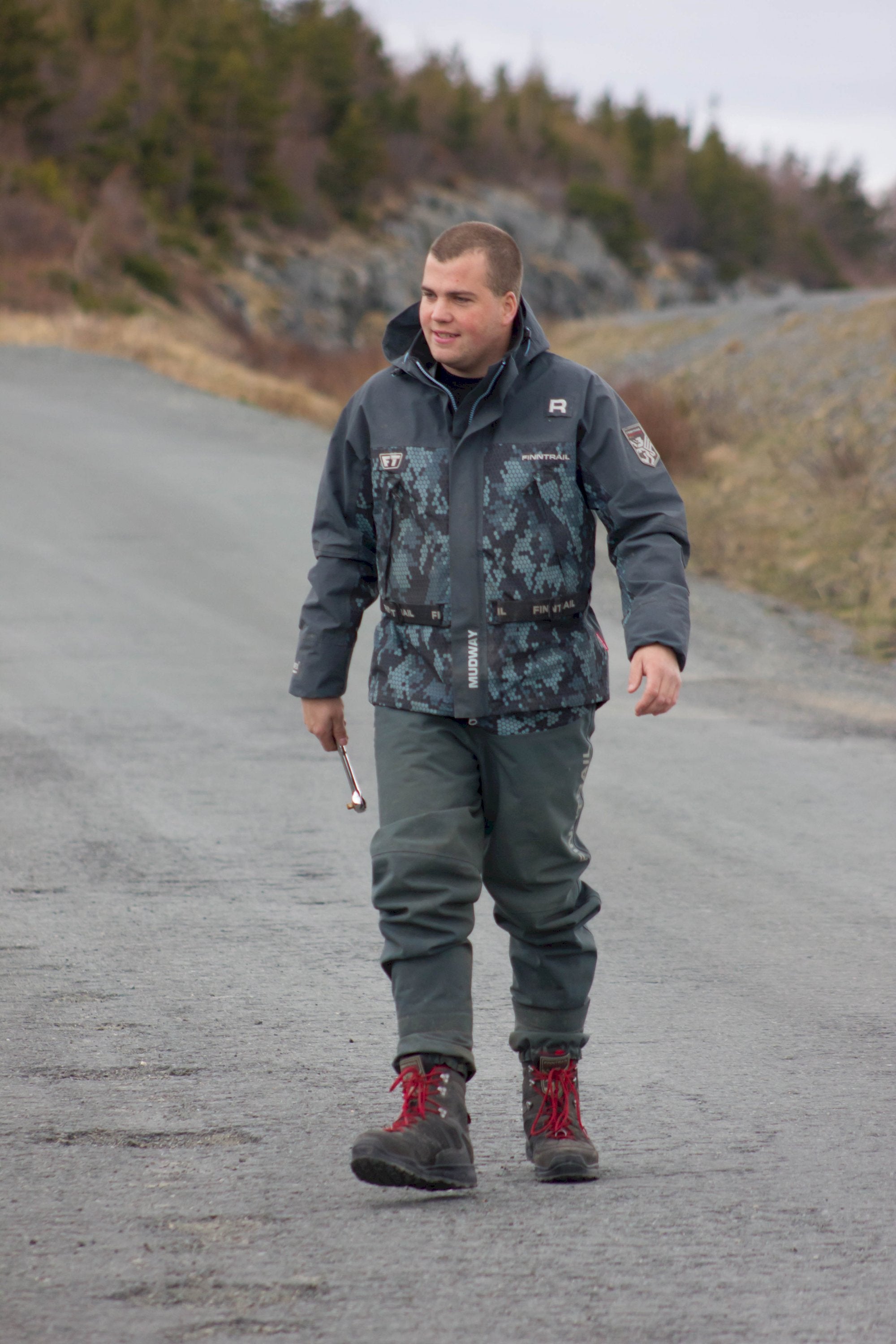 Jacket Finntrail Mudway CamoGrey