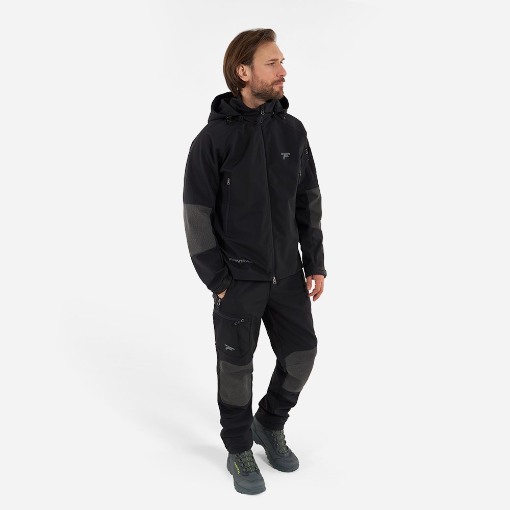 Striukė Finntrail Jacket Tactic Graphite
