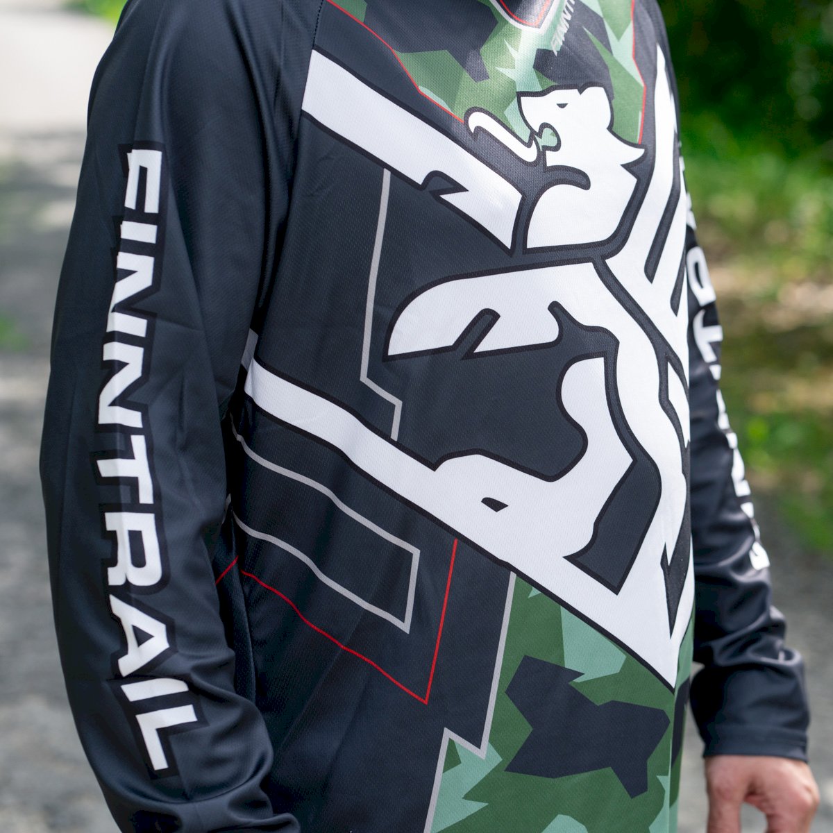 Marškinėliai Finntrail Jersey CamoArmy