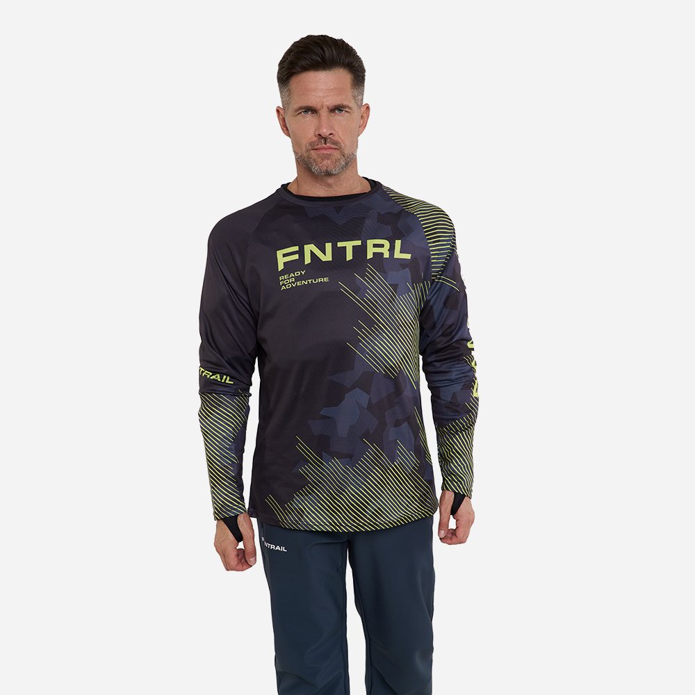 Marškinėliai Finntrail Jersey Gravity Graphite