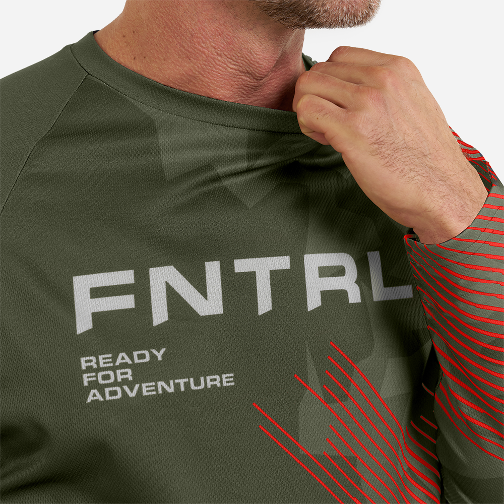 Marškinėliai Finntrail Jersey Gravity Khaki
