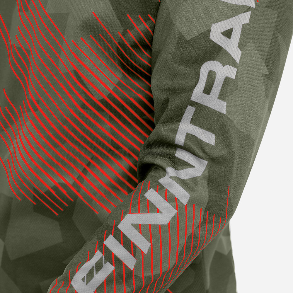 Marškinėliai Finntrail Jersey Gravity Khaki