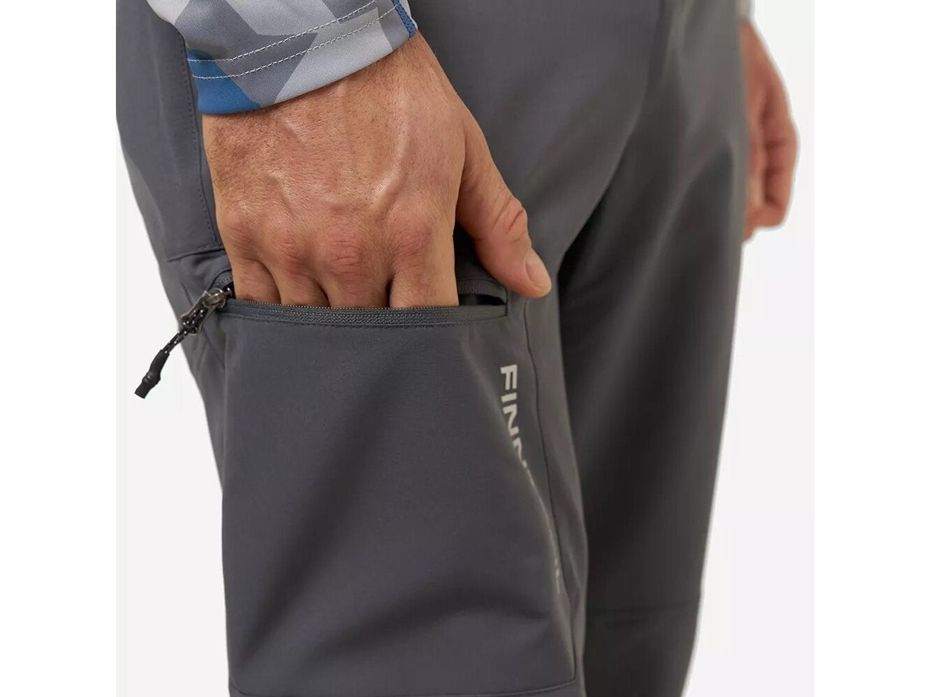 Kelnės Finntrail WAVE Middle Gray