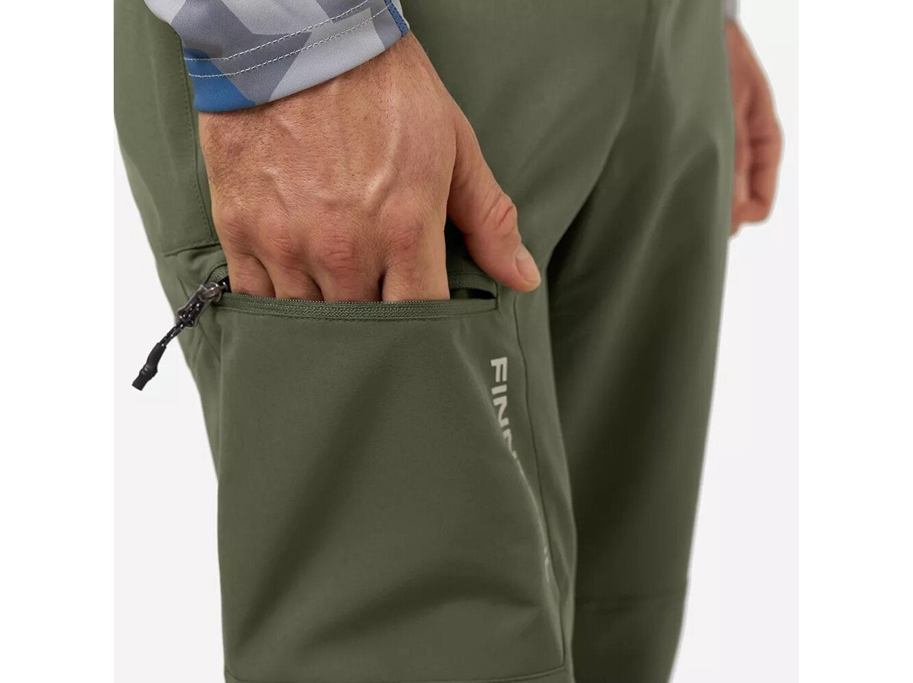 Kelnės Finntrail WAVE Khaki