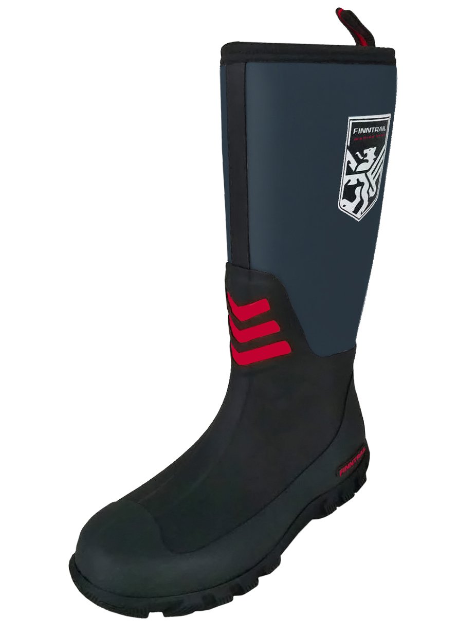Guminiai Batai Finntrail Rubber Boots Outlander Red