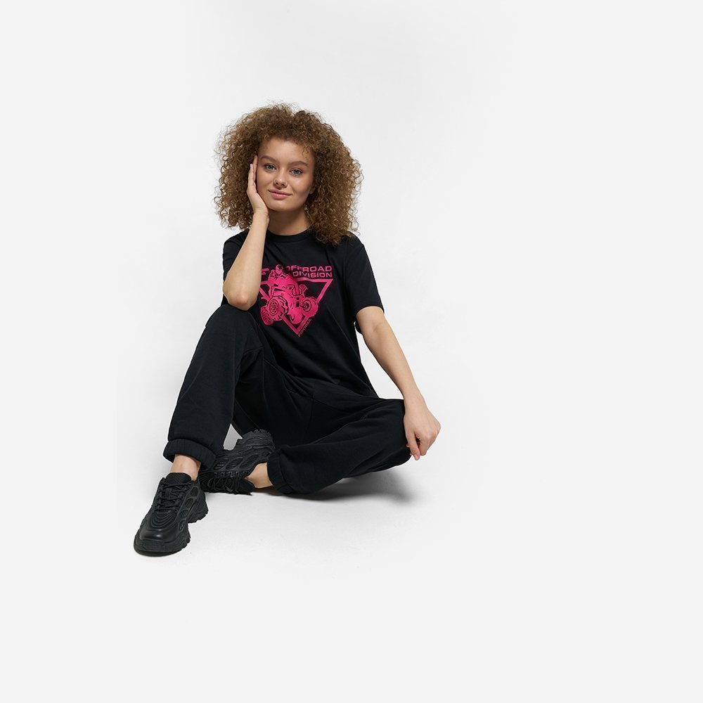 Marškinėliai Finntrail T-shirt ATV BlackPink