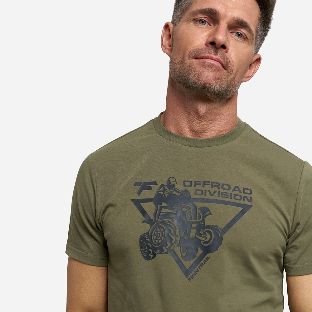Marškinėliai Finntrail T-shirt ATV Khaki
