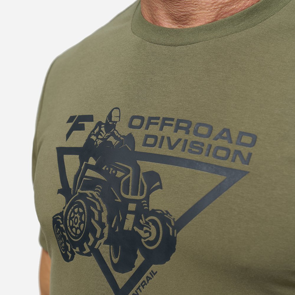 Marškinėliai Finntrail T-shirt ATV Khaki
