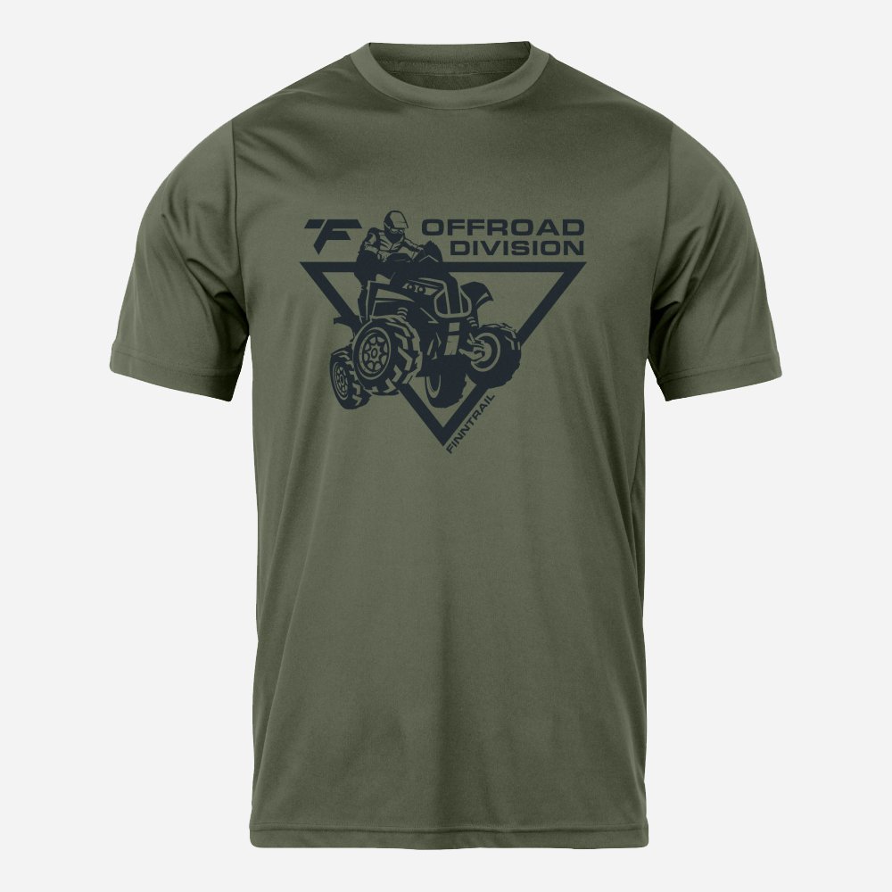 Marškinėliai Finntrail T-shirt ATV Khaki