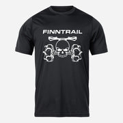 Marškinėliai Finntrail T-shirt ATV Skull Black