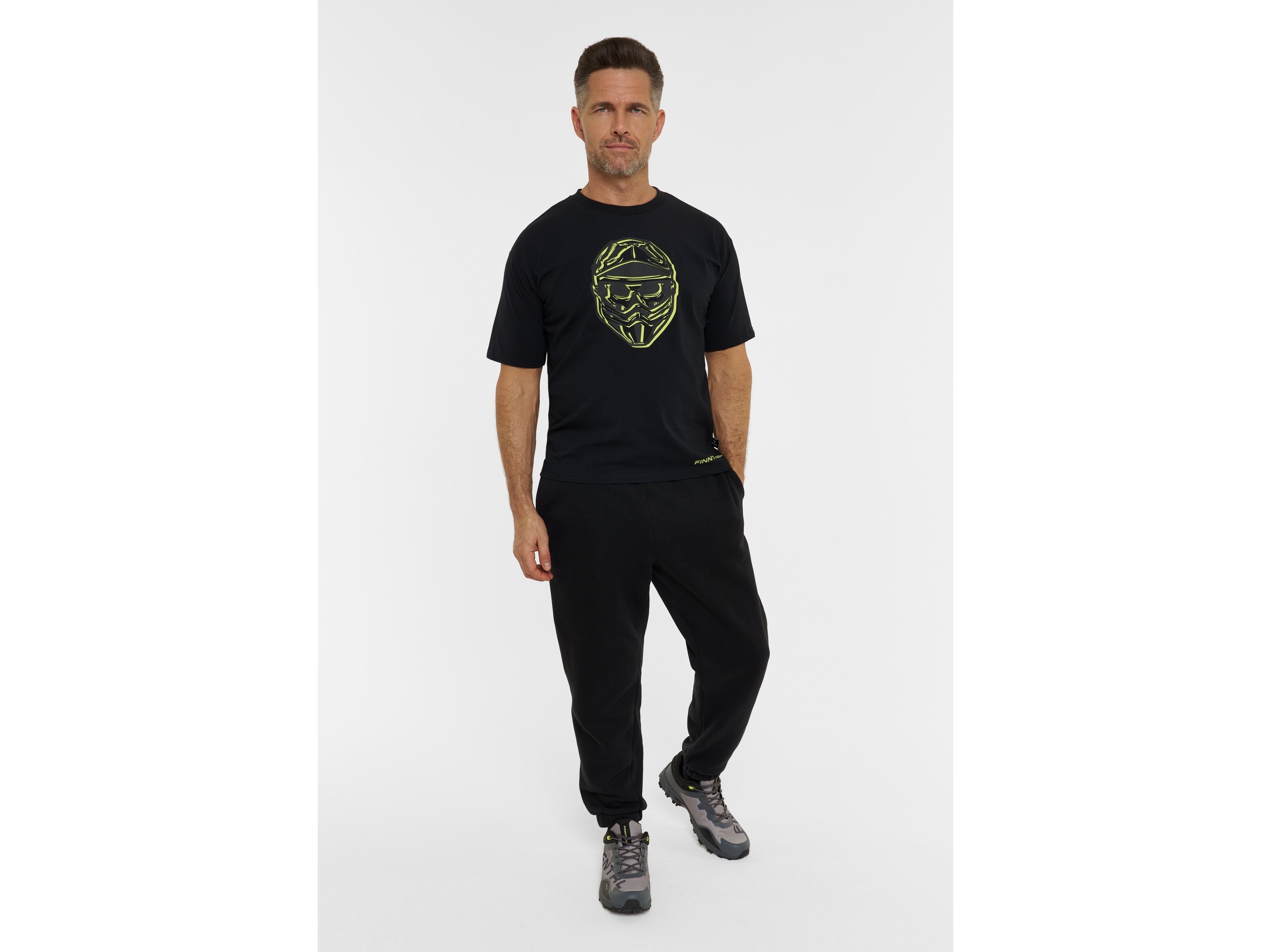 T-shirt Finntrail T-shirt Big Fish BlackYellow
