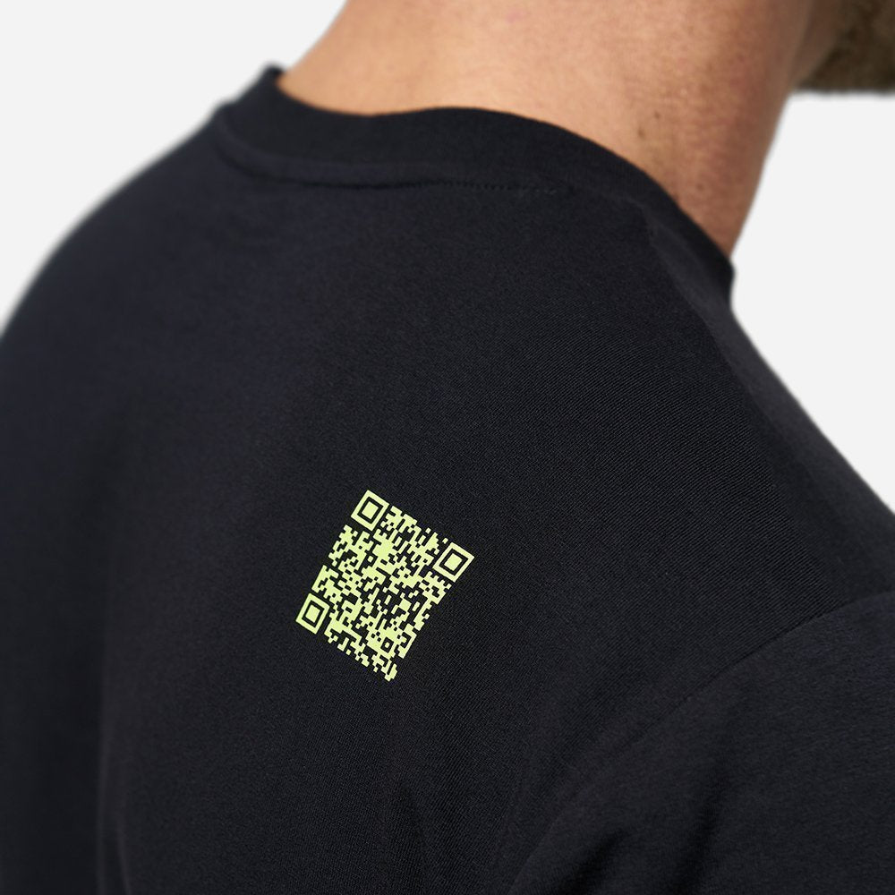 Marškinėliai Finntrail T-shirt LogoQR Black