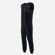 Šiluminės Flisinės Puskombinezio Kelnės Finntrail Polar Black