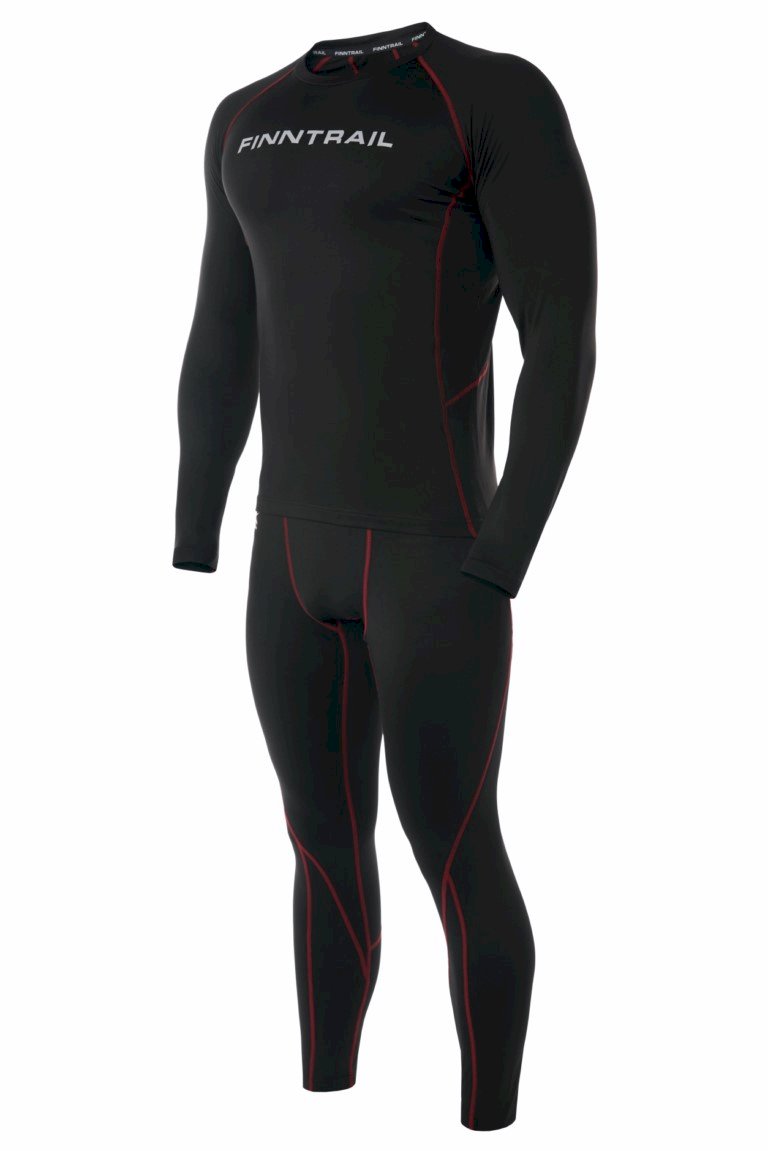Termo apatiniai Finntrail Thermal Underwear Thermo Black