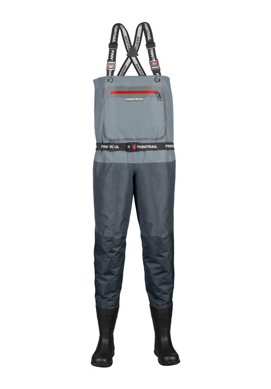 Kombinezoninės bridkelnės Finntrail Waders Airman Grey