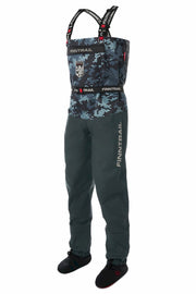 Kombinezoninės bridkelnės Finntrail Waders Enduro Camo Grey