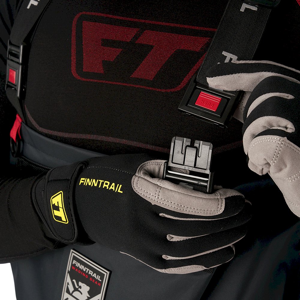 Kombinezoninės bridkelnės Finntrail Waders Enduro Graphite