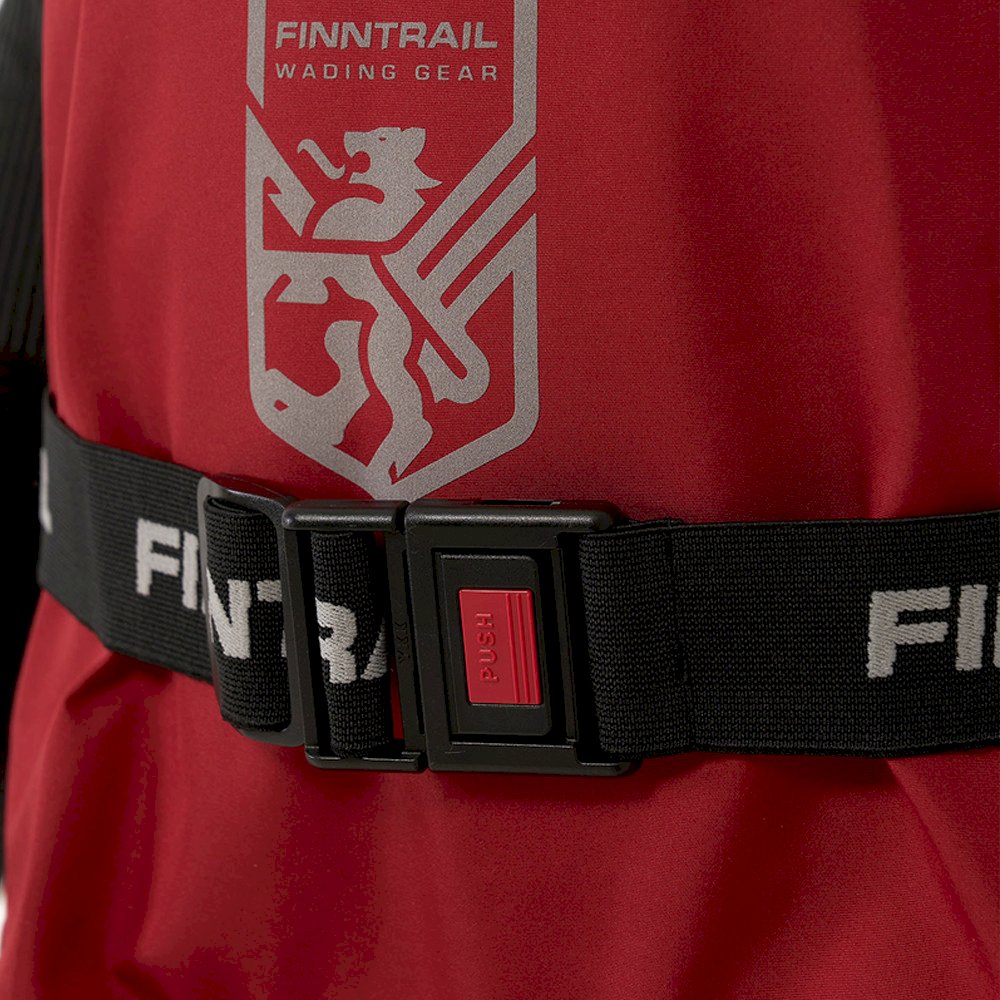 Kombinezoninės bridkelnės Finntrail Airman Kids Red