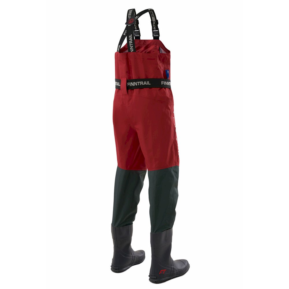 Kombinezoninės bridkelnės Finntrail Airman Kids Red