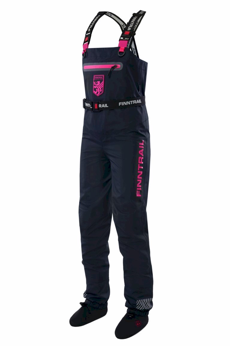 Kombinezoninės bridkelnės Finntrail Waders Rachel Lady Graphite